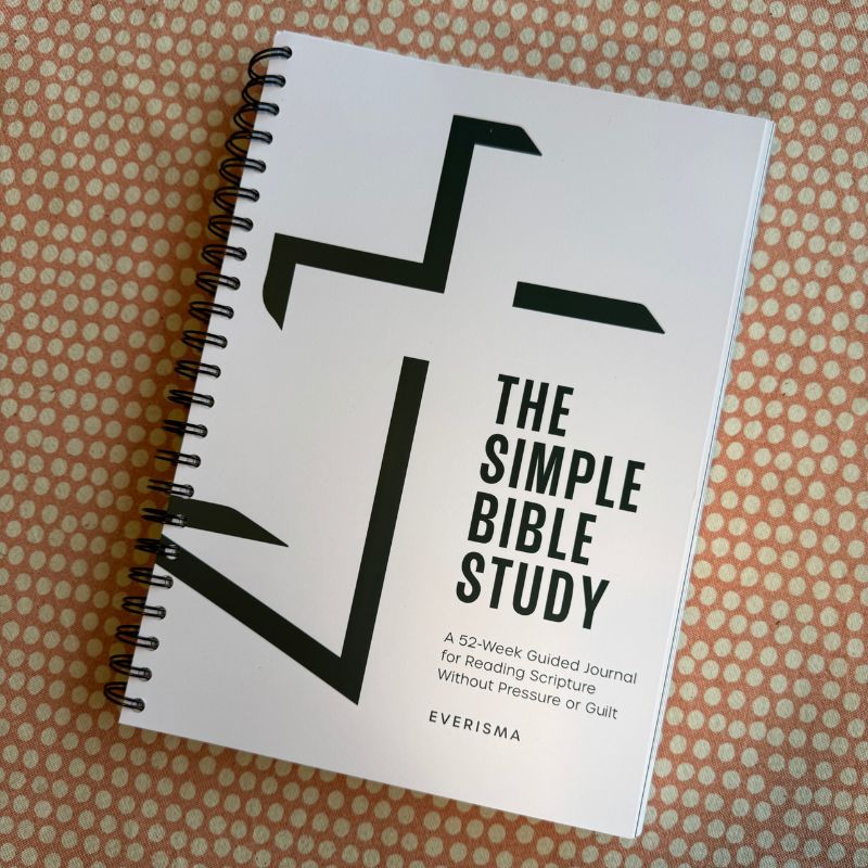 Devotional vs study guide comparison - The Simple Bible Study cover